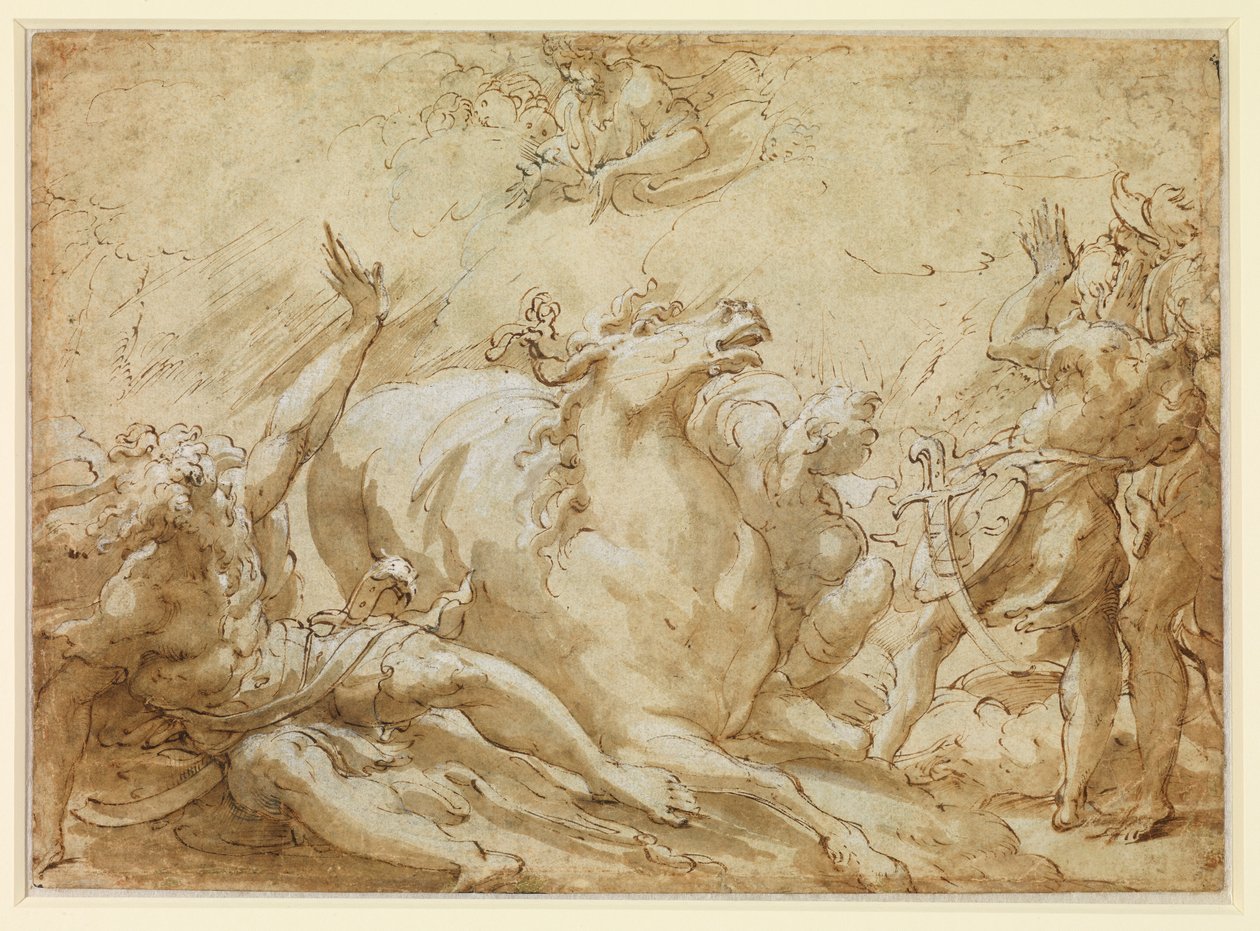 Konvertering av Saint Paul av Parmigianino