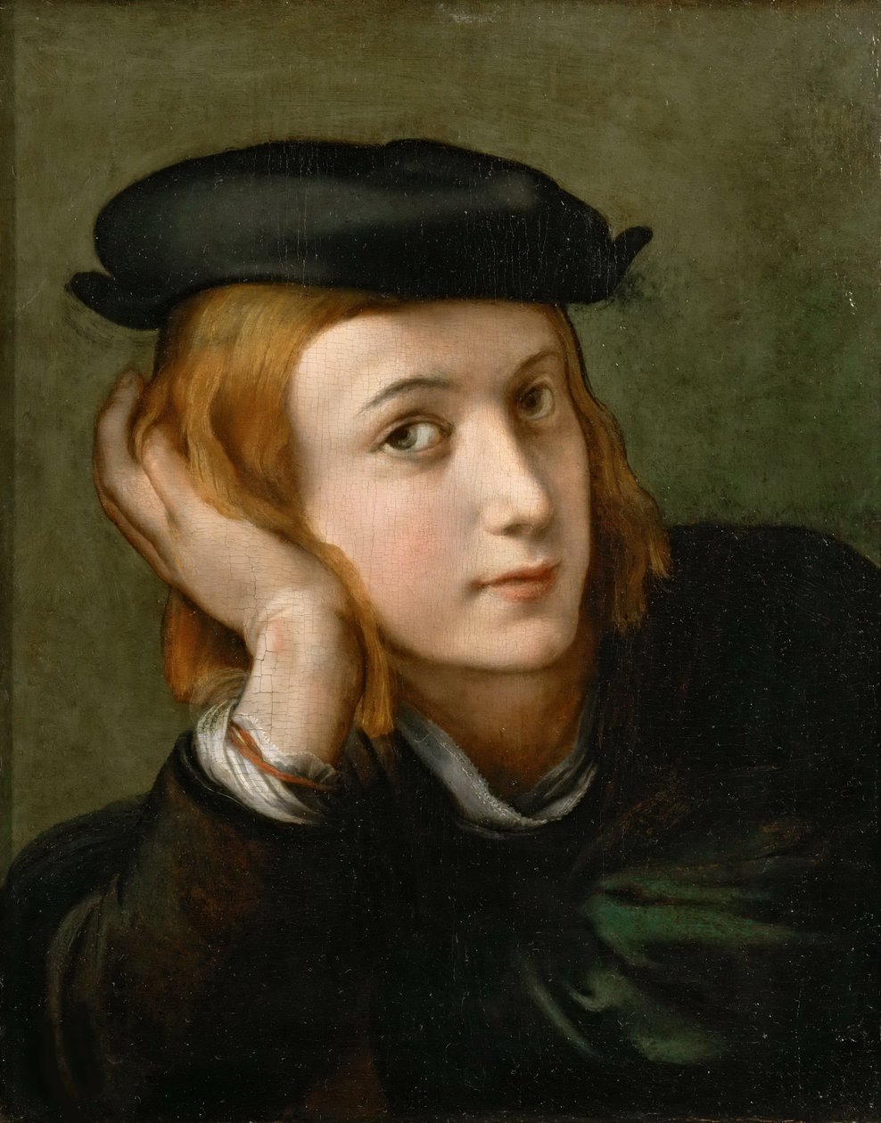 Portrett av en gutt, ca 1524. av Parmigianino