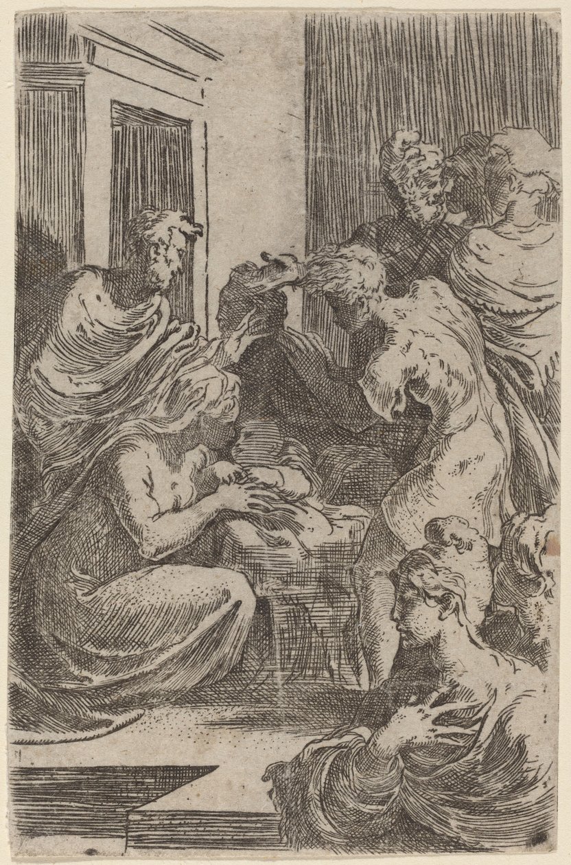 Hyrdenes tilbedelse av Parmigianino