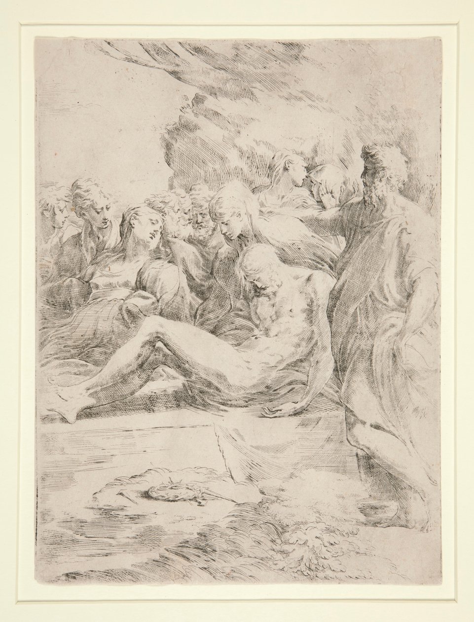 Gravleggingen av Parmigianino