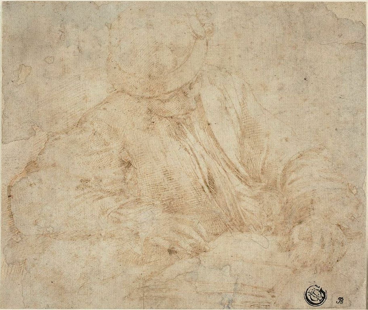 Ung mann som leser av Parmigianino