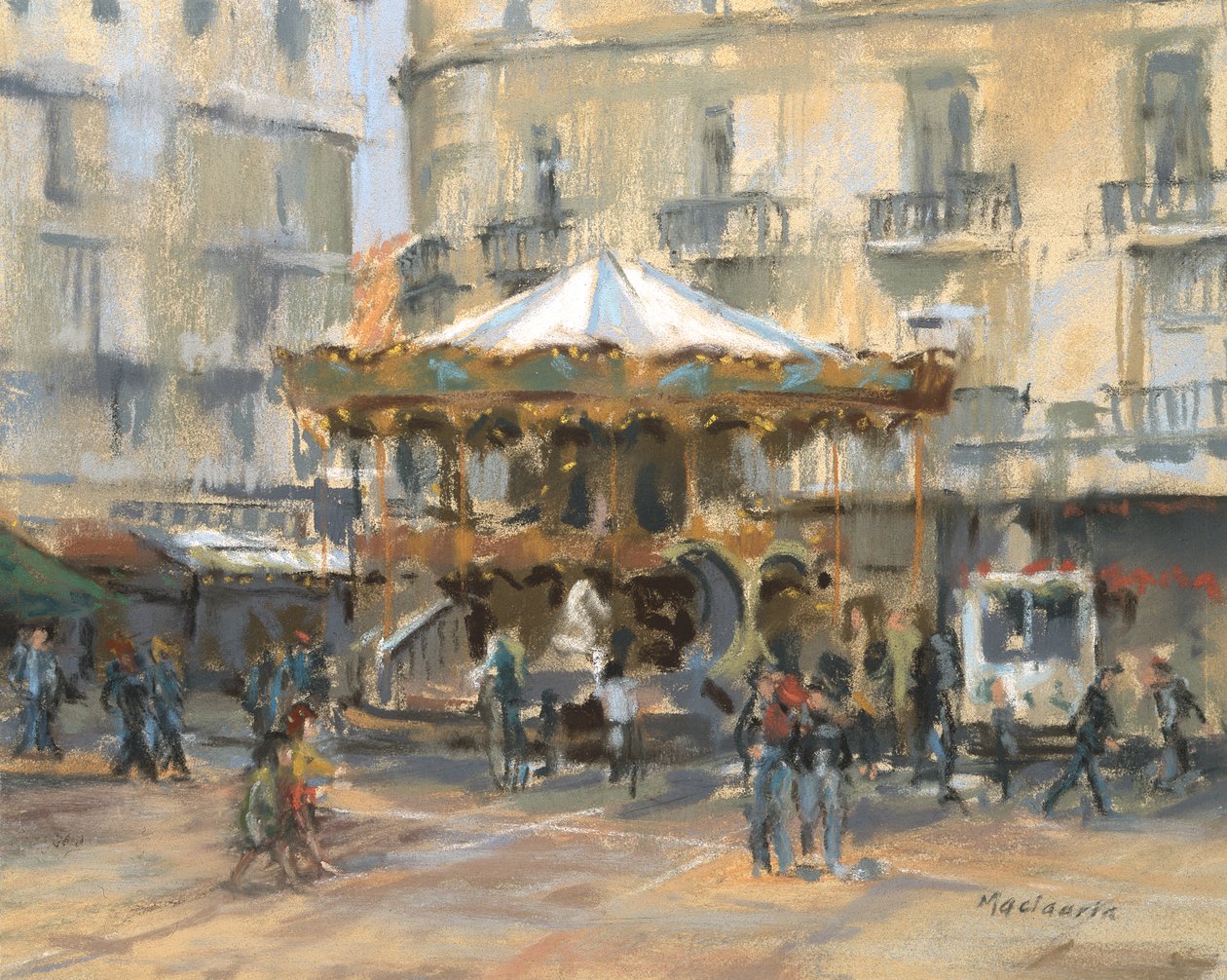 Lille karusell, Montpellier av Pat Maclaurin