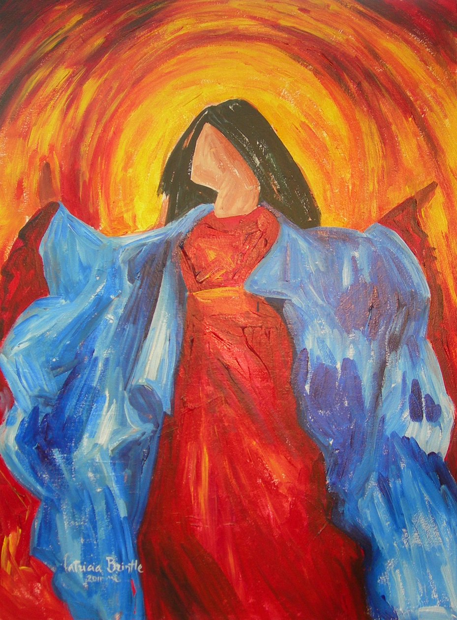 Luminosity, 2011 (akryl på lerret) av Patricia Brintle