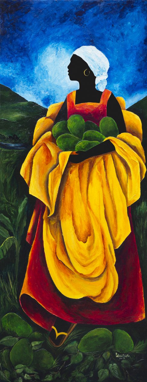 Sesong avokado, 2011, (akryl på lerret) av Patricia Brintle
