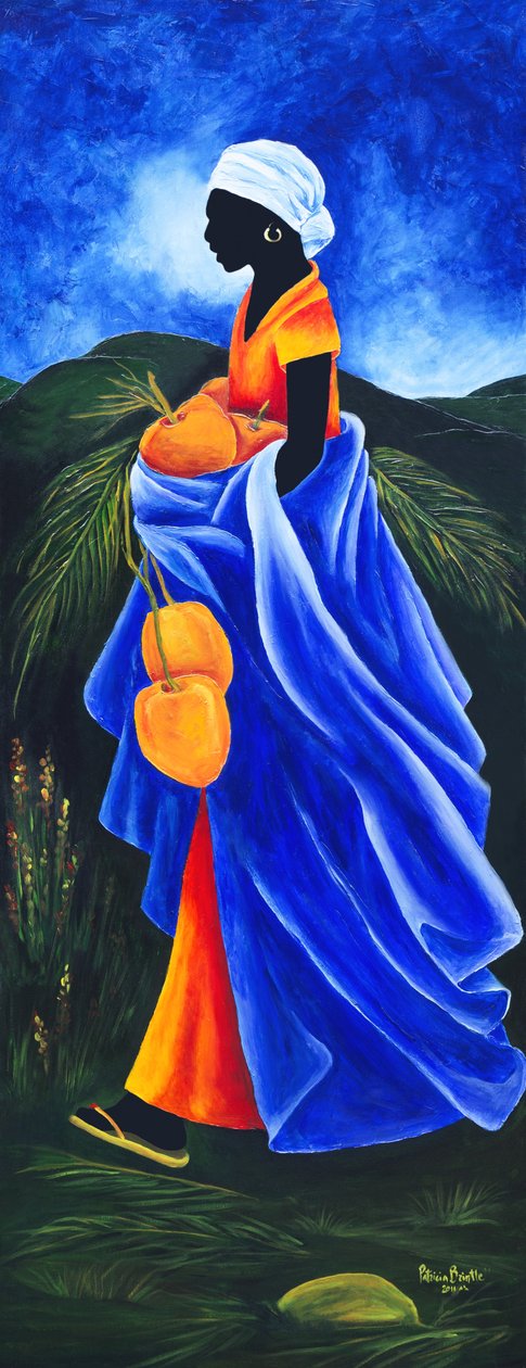 Season Coconut, 2011, (akryl på lerret) av Patricia Brintle