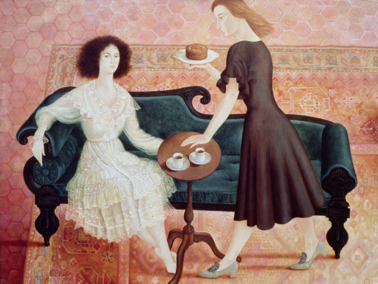 Kaffemorgen, 1993 av Patricia OBrien
