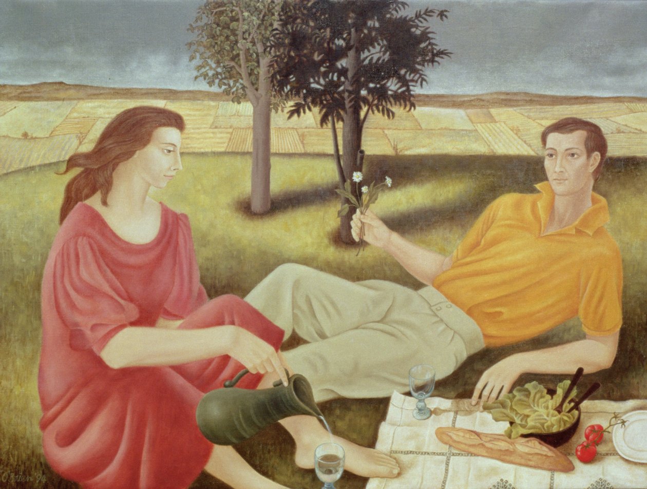 The Picnic, 1994 av Patricia OBrien