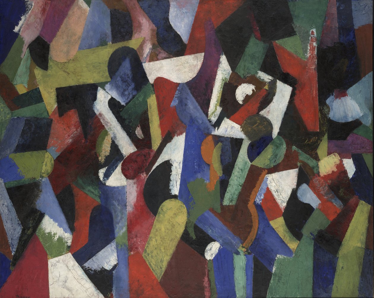 Komposisjon V, 1916 av Patrick Henry Bruce