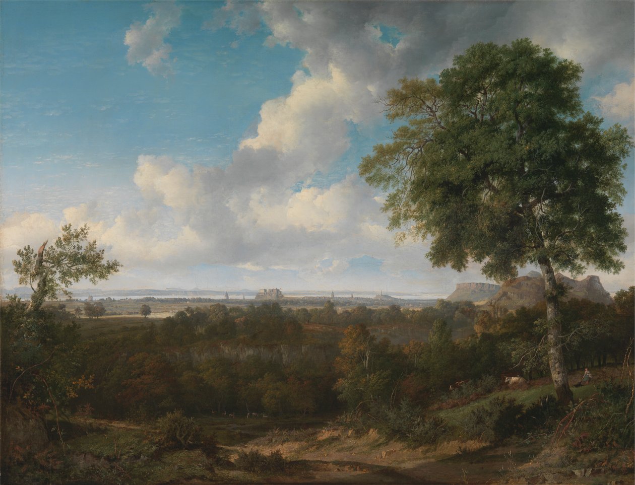 Edinburgh fra Braids av Patrick Nasmyth