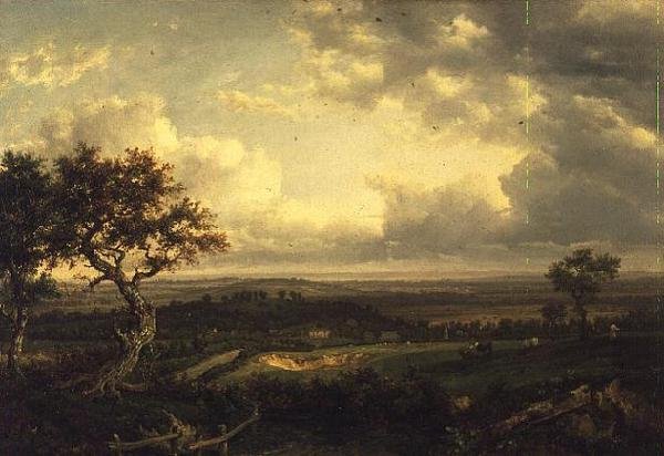 Nær Mr Blackwells hus ved Harrow Weald av Patrick Nasmyth