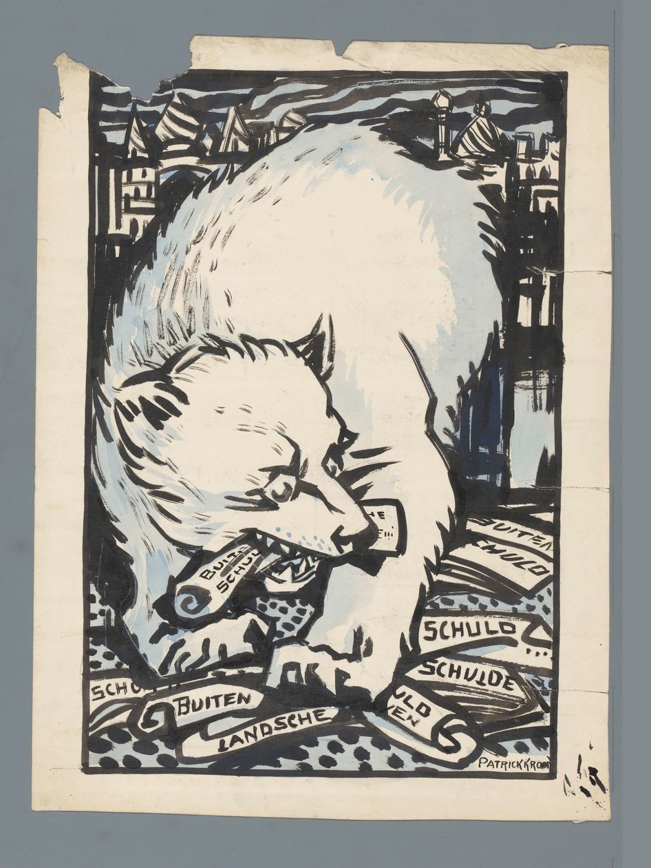 Russisk øl av Patricq Kroon (signed by artist)