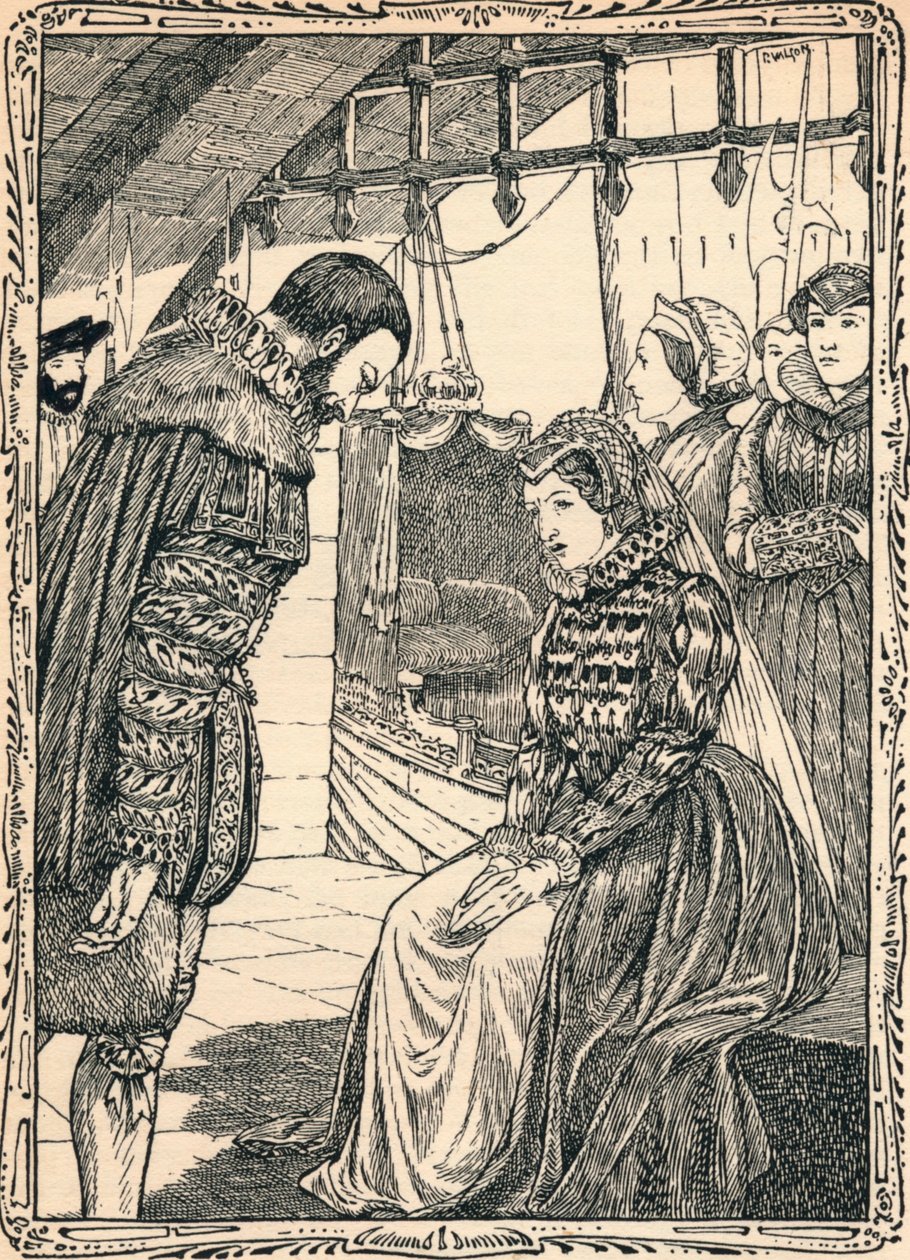 Elizabeth ved Traitors Gate, 1902 av Patten Wilson