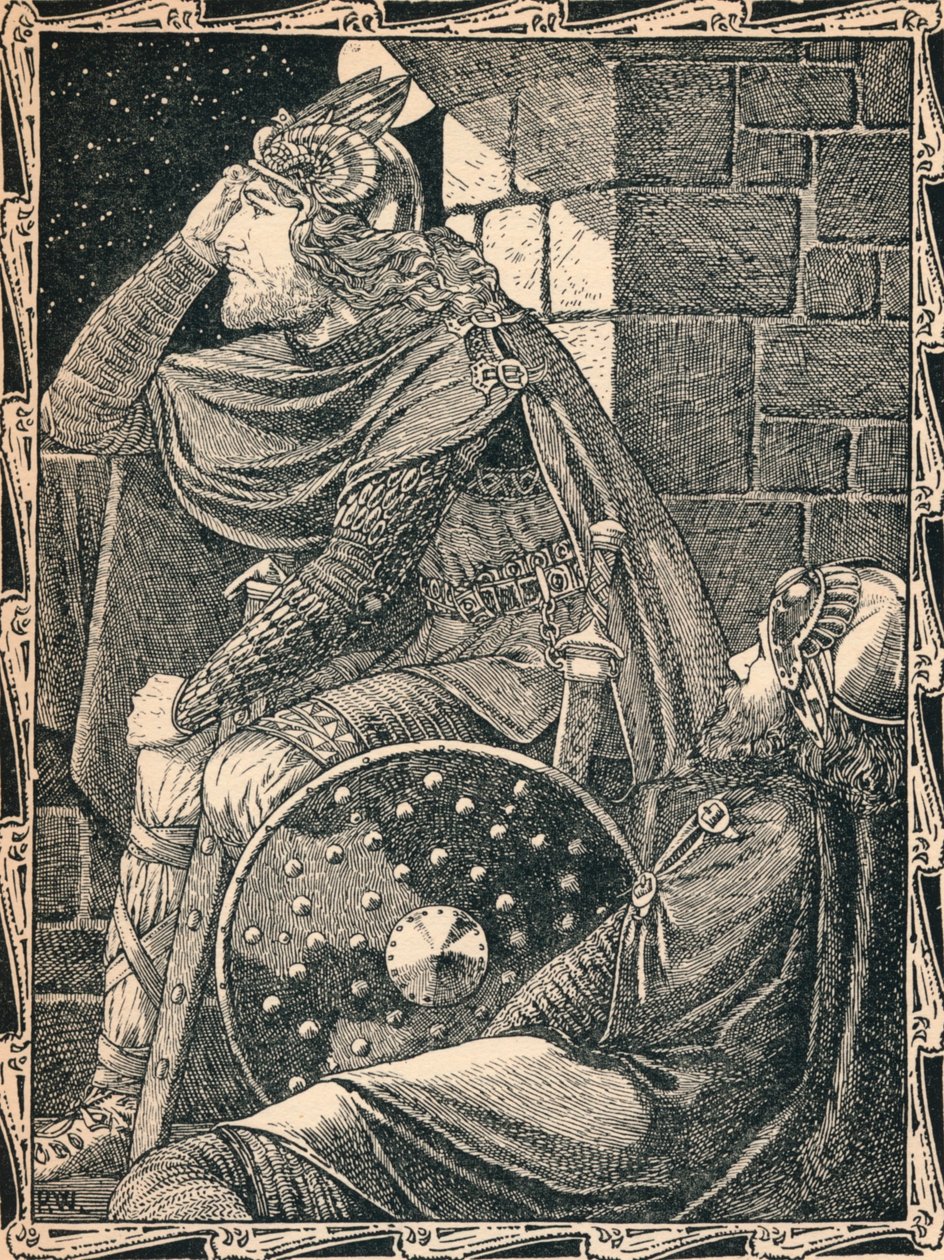 Hereward The Wake At Ely, 1902 av Patten Wilson