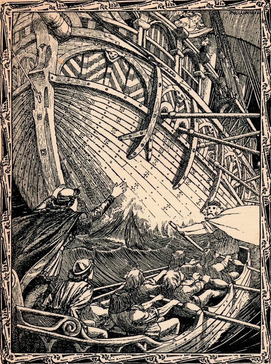 Det hvite skipet, 1902 av Patten Wilson