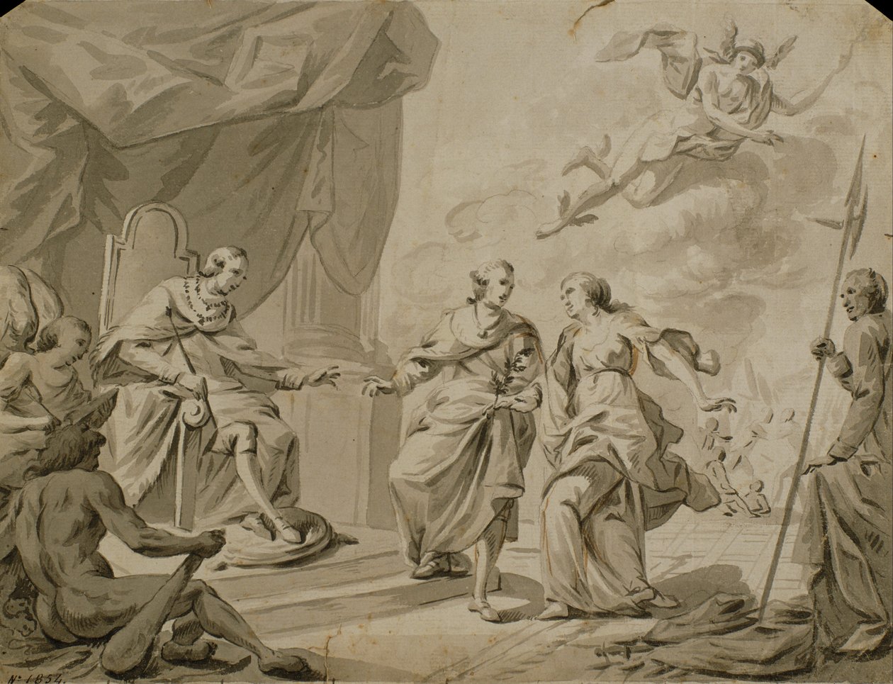 Allegory of the Peace of Basel av Pau Montaña Cantó