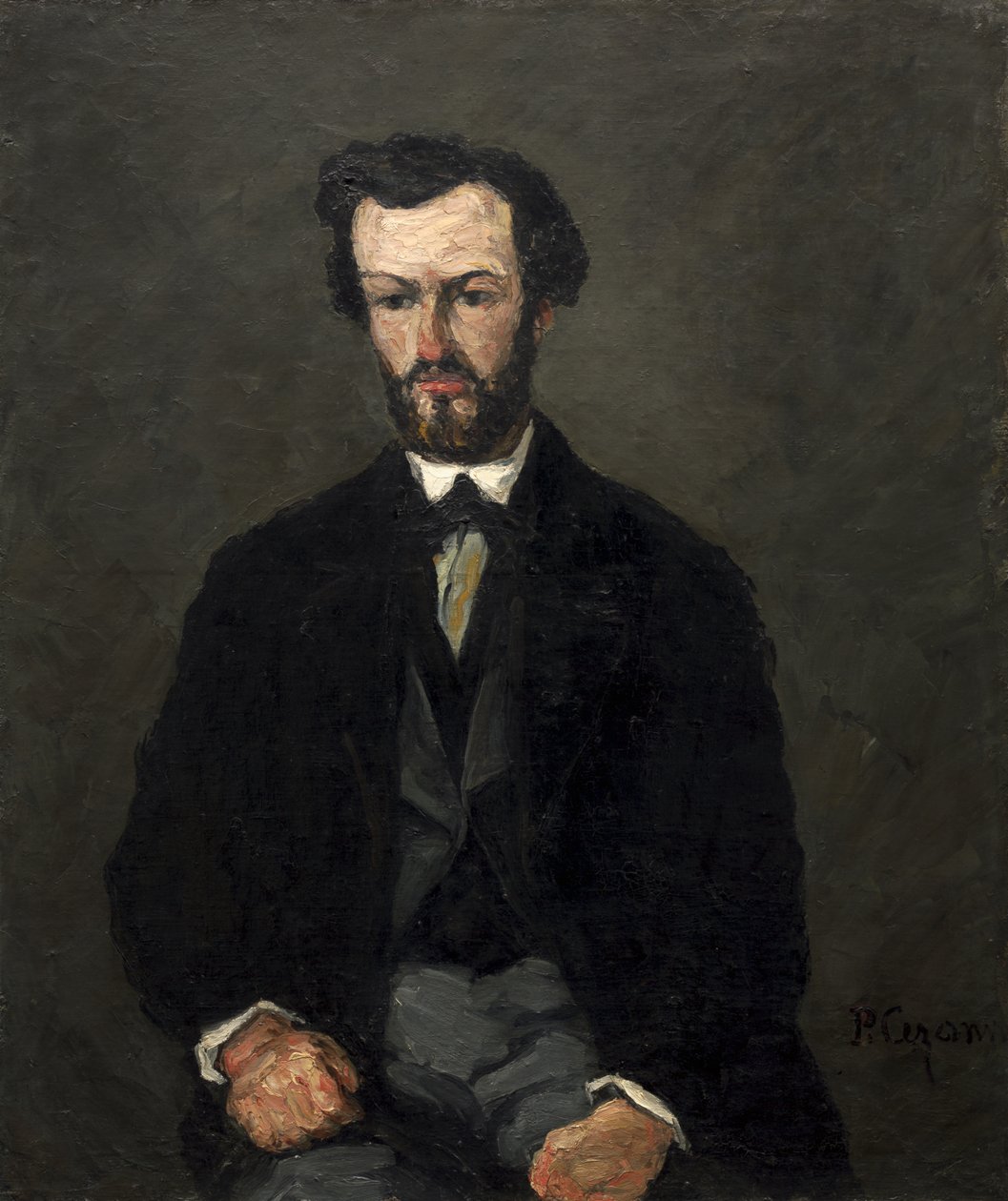 Antony Valabrègue, 1866 av Paul Cézanne
