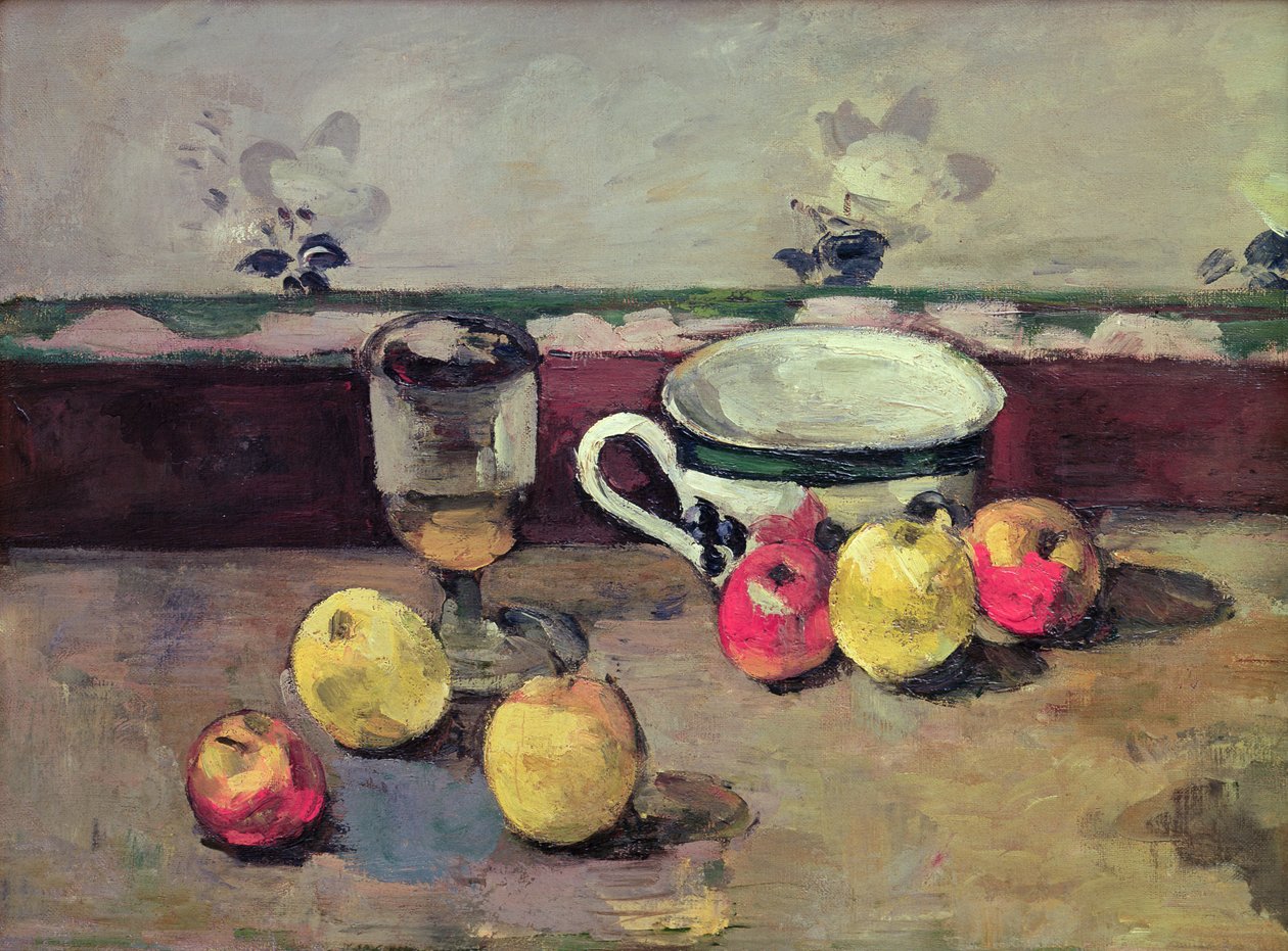 Stilleben, 1875-77 av Paul Cézanne