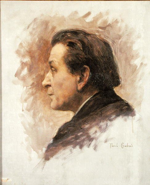 Francois Coppee (1842-1908) 1895 av Paul Emile Chabas