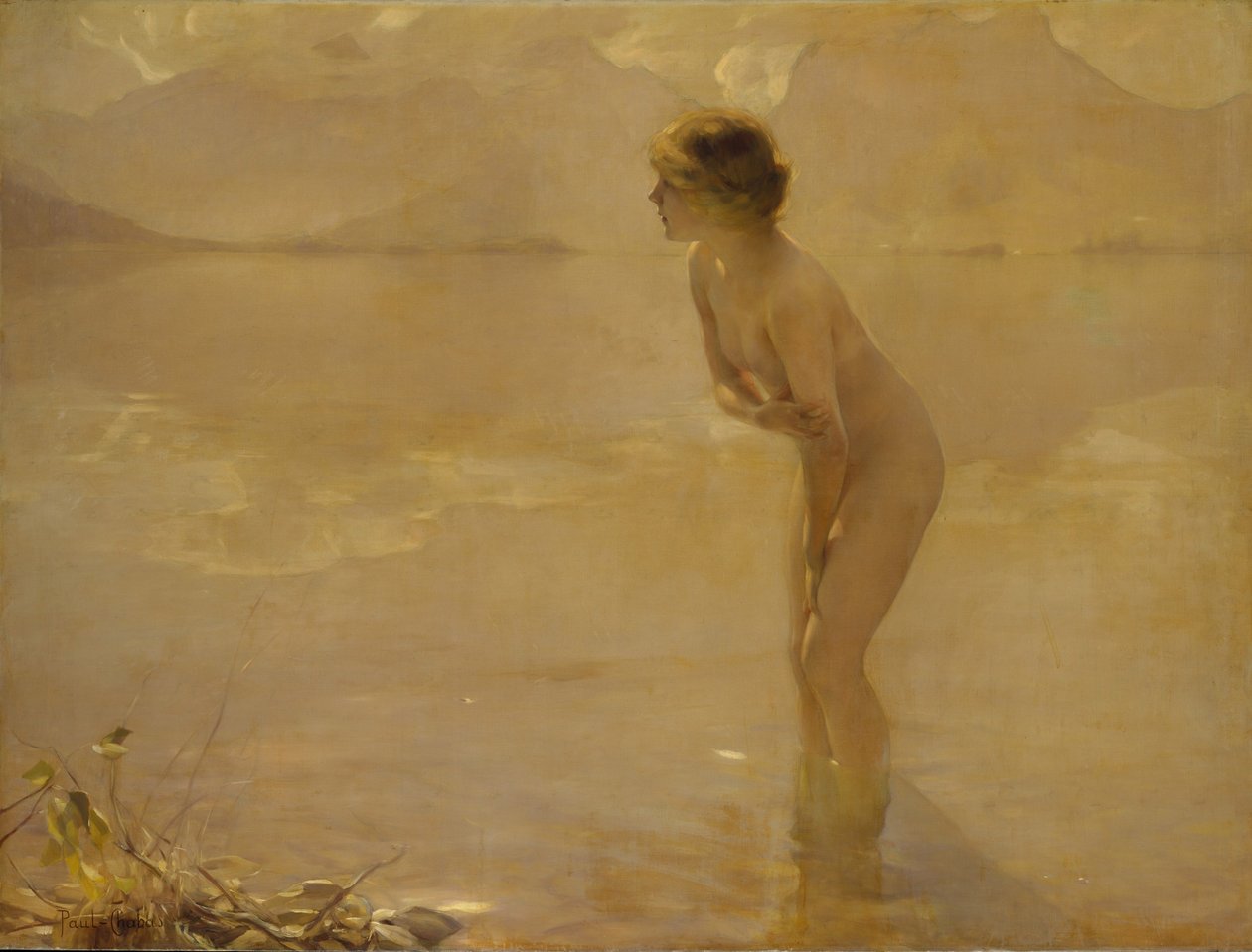september morgen, ca. 1912 av Paul Emile Chabas