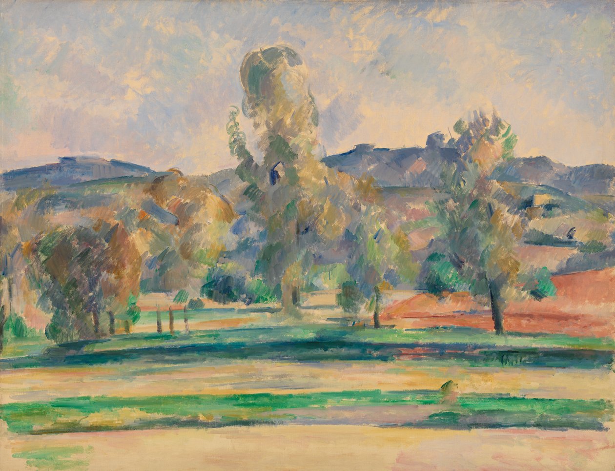 Høstlandskap, 1883-85 av Paul Cézanne