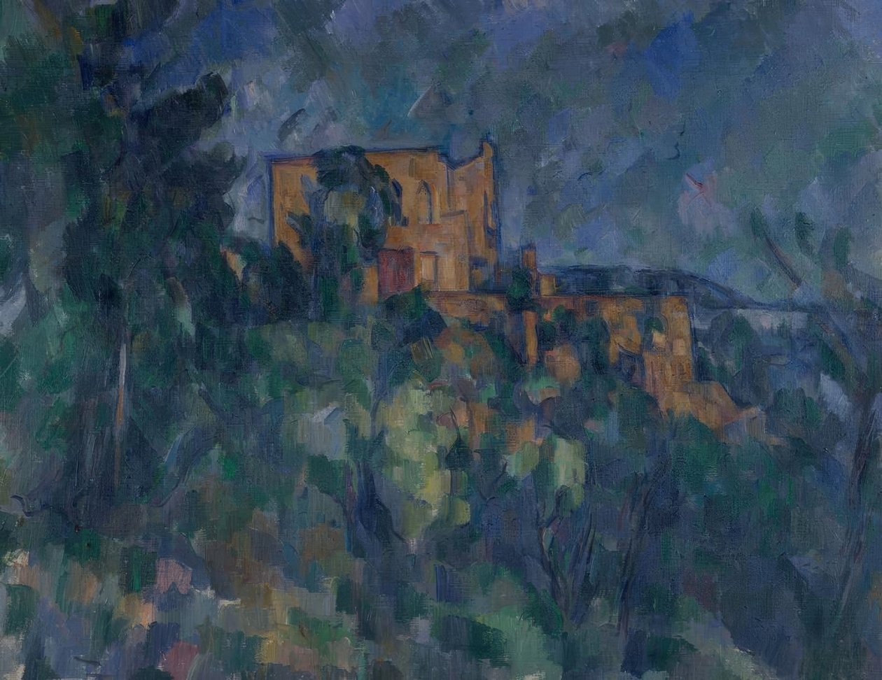 Svart slott av Paul Cézanne