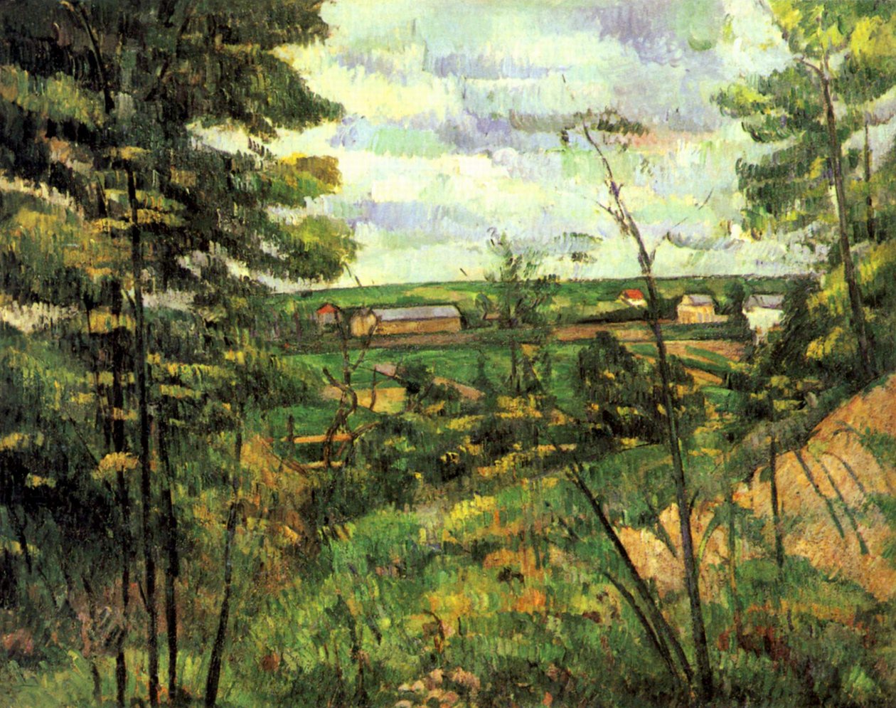 Oise -dalen av Paul Cézanne