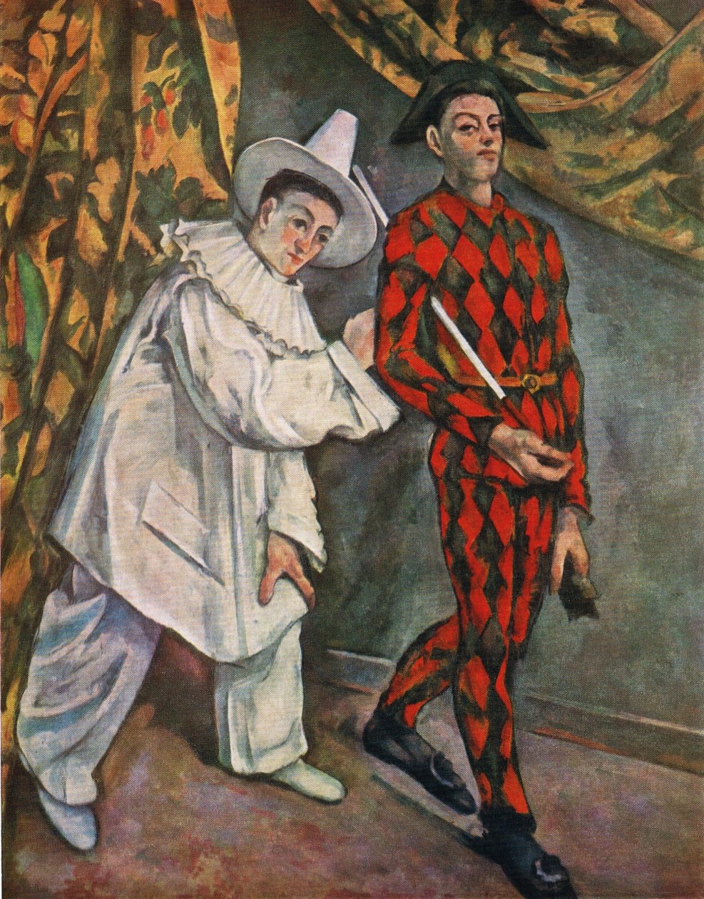 Mardi Gras av Paul Cézanne