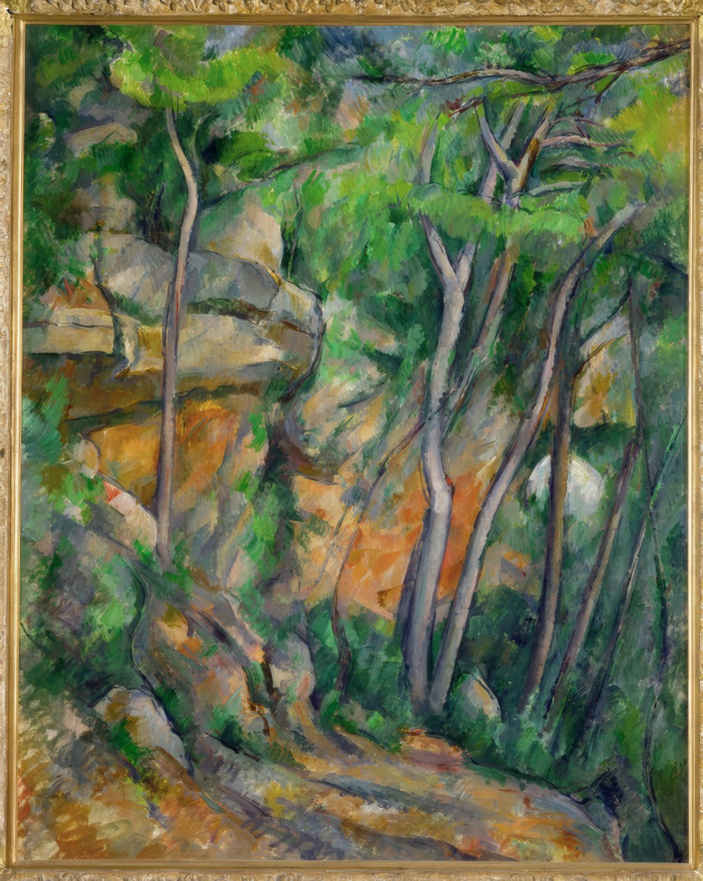 P.Cézanne, Im Park des Château Noir av Paul Cézanne