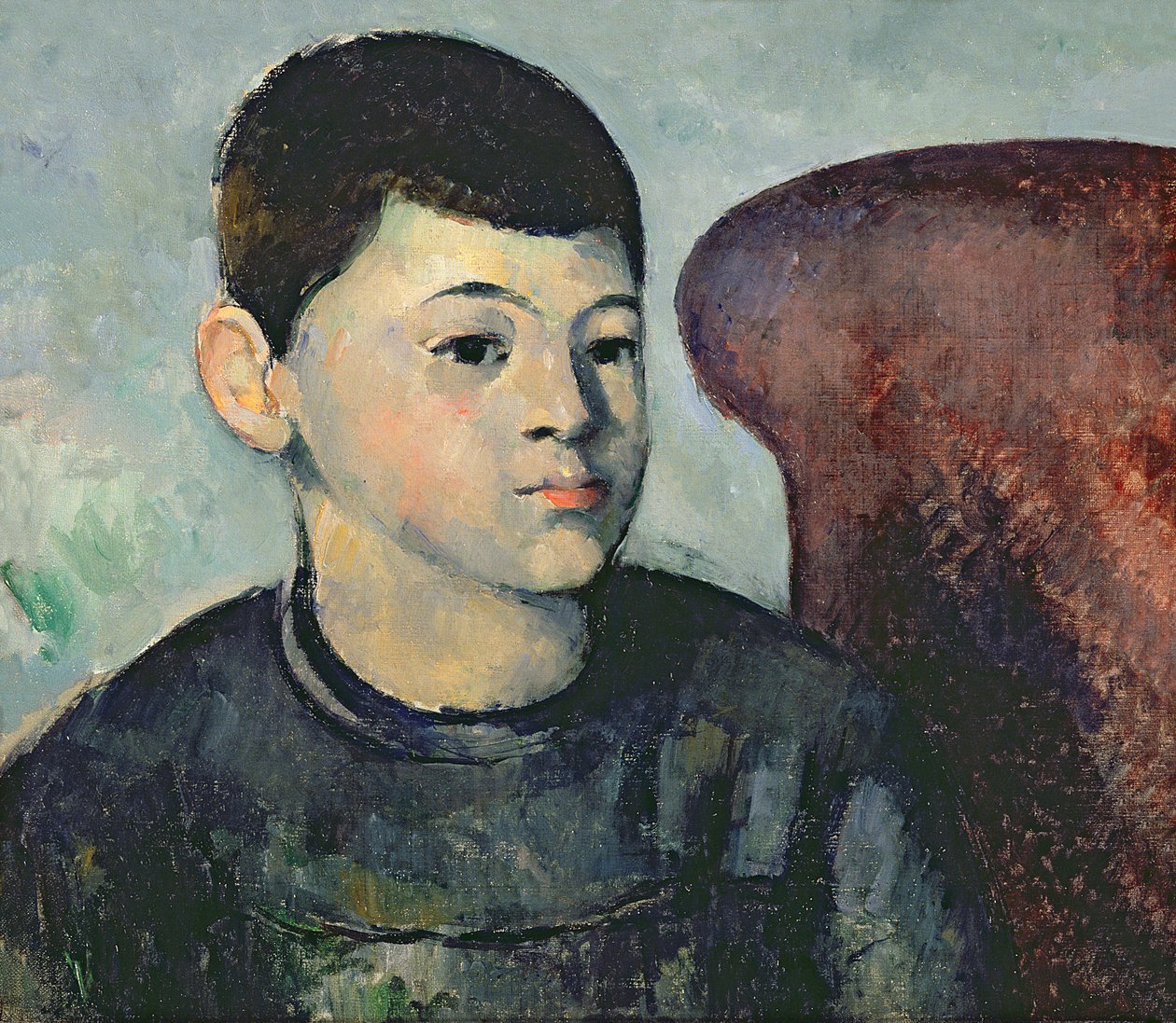 Portrett av kunstnerens sønn, 1881-82 (se også 287554) av Paul Cézanne