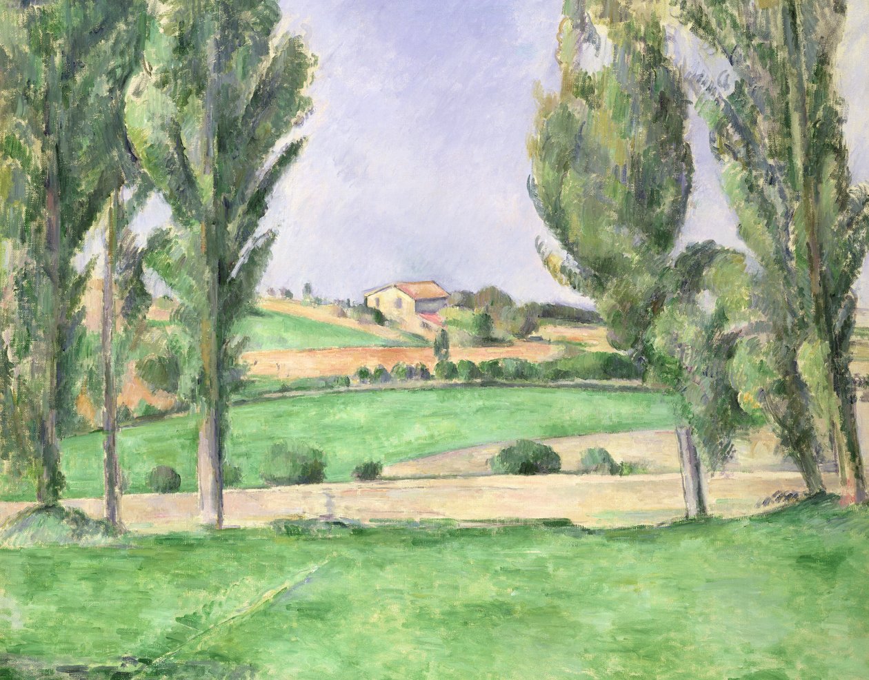 Provencalsk landskap, ca. 1885-87 av Paul Cézanne