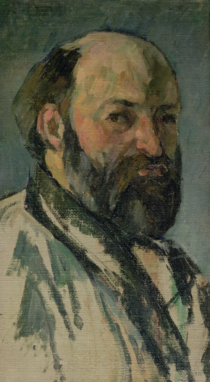 Selvportrett, ca. 1877-80 av Paul Cézanne