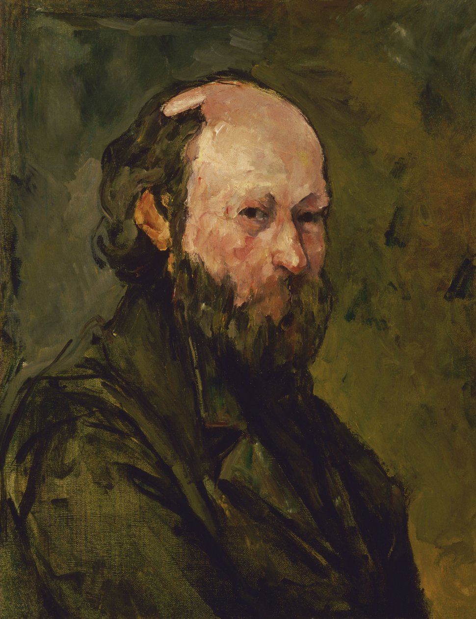 Selvportrett av Paul Cézanne