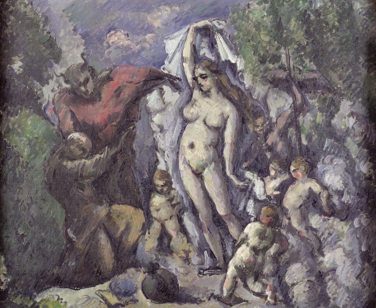 The Temptation of St. Anthony, ca. 1875 av Paul Cézanne