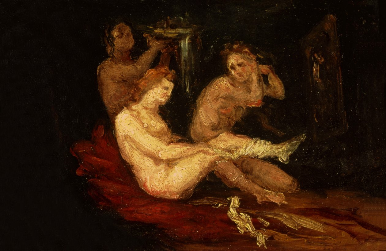 Tre kvinner av Paul Cézanne