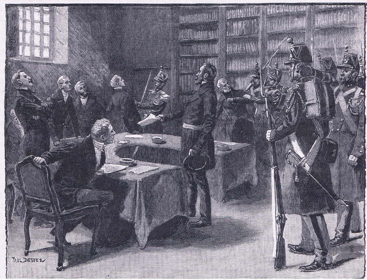 Kuppet 1851: Utkastelse av dommerne av Paul Destez