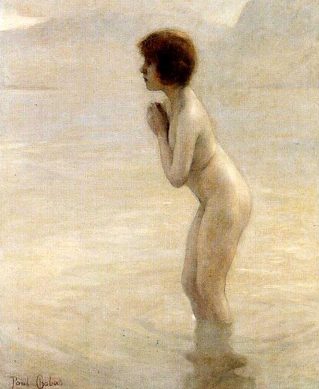 Morning MistItaliano: Morning Bruma av Paul Emile Chabas