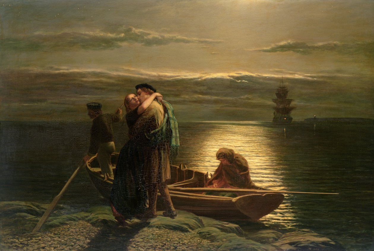 Emigranten, 1858 av Paul Falconer Poole