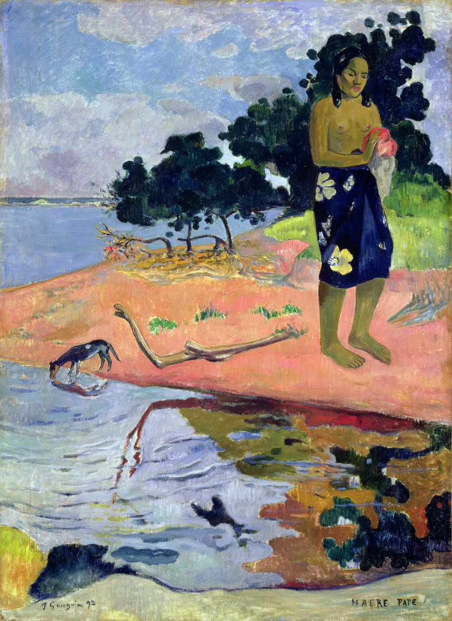 Go Pape, 1892 av Paul Gauguin
