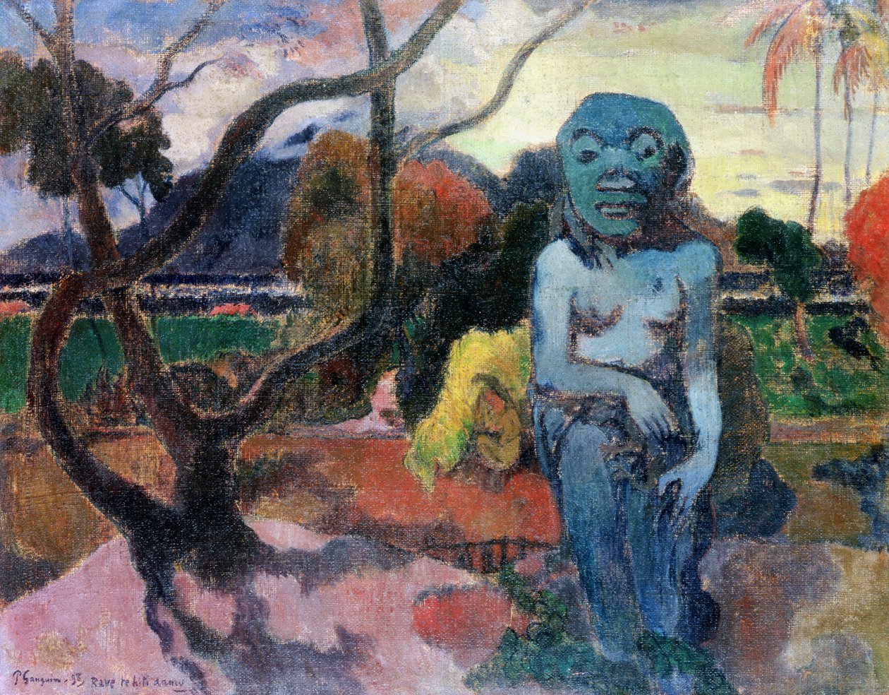 Idol (lag historie), 1898 av Paul Gauguin