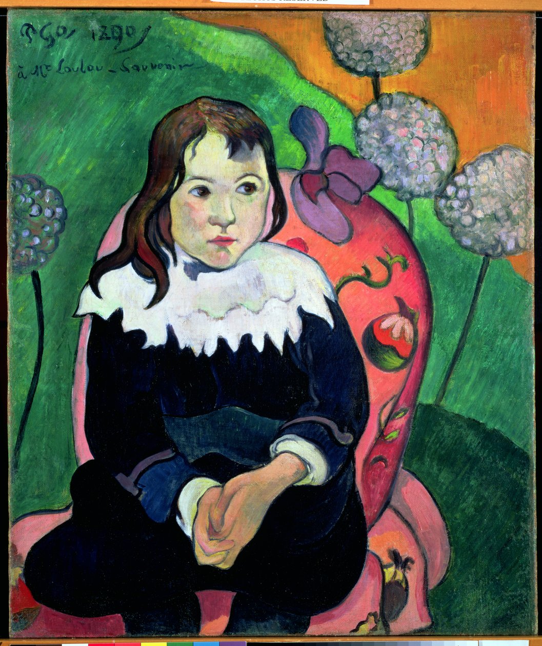 Mr Loulou, 1890 av Paul Gauguin