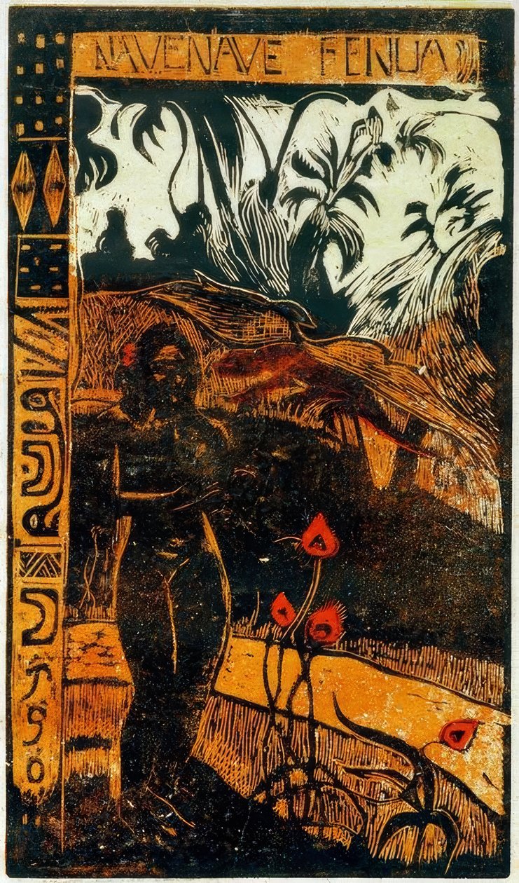Nave Nave Fenua av Paul Gauguin