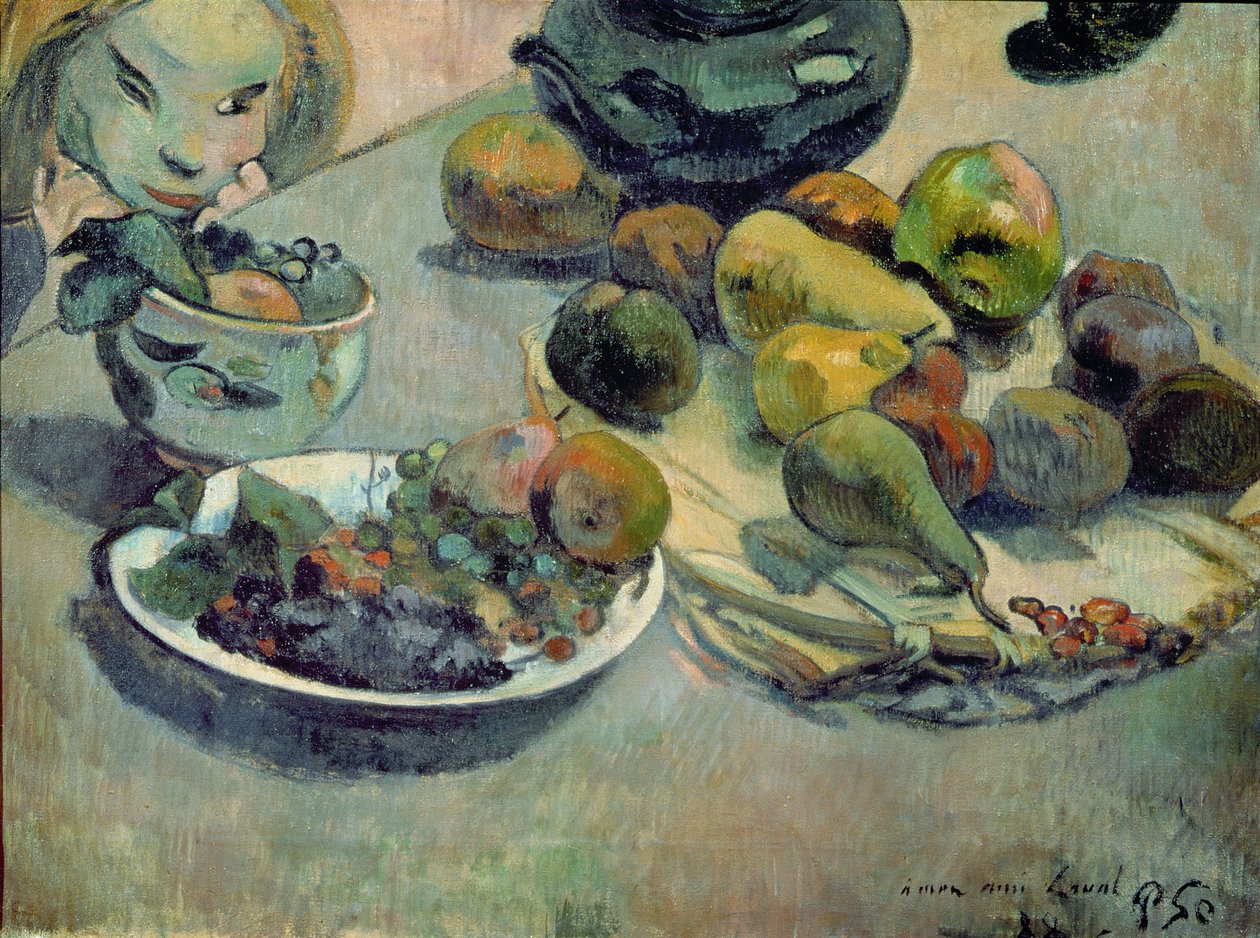 Stilleben med frukt, 1888 av Paul Gauguin