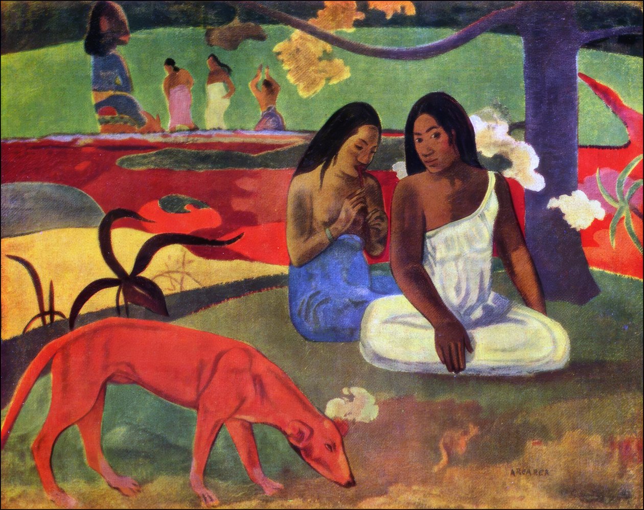 Tahiti: Arearea eller Joyousness, Paul Gauguin (1892) av Paul Gauguin