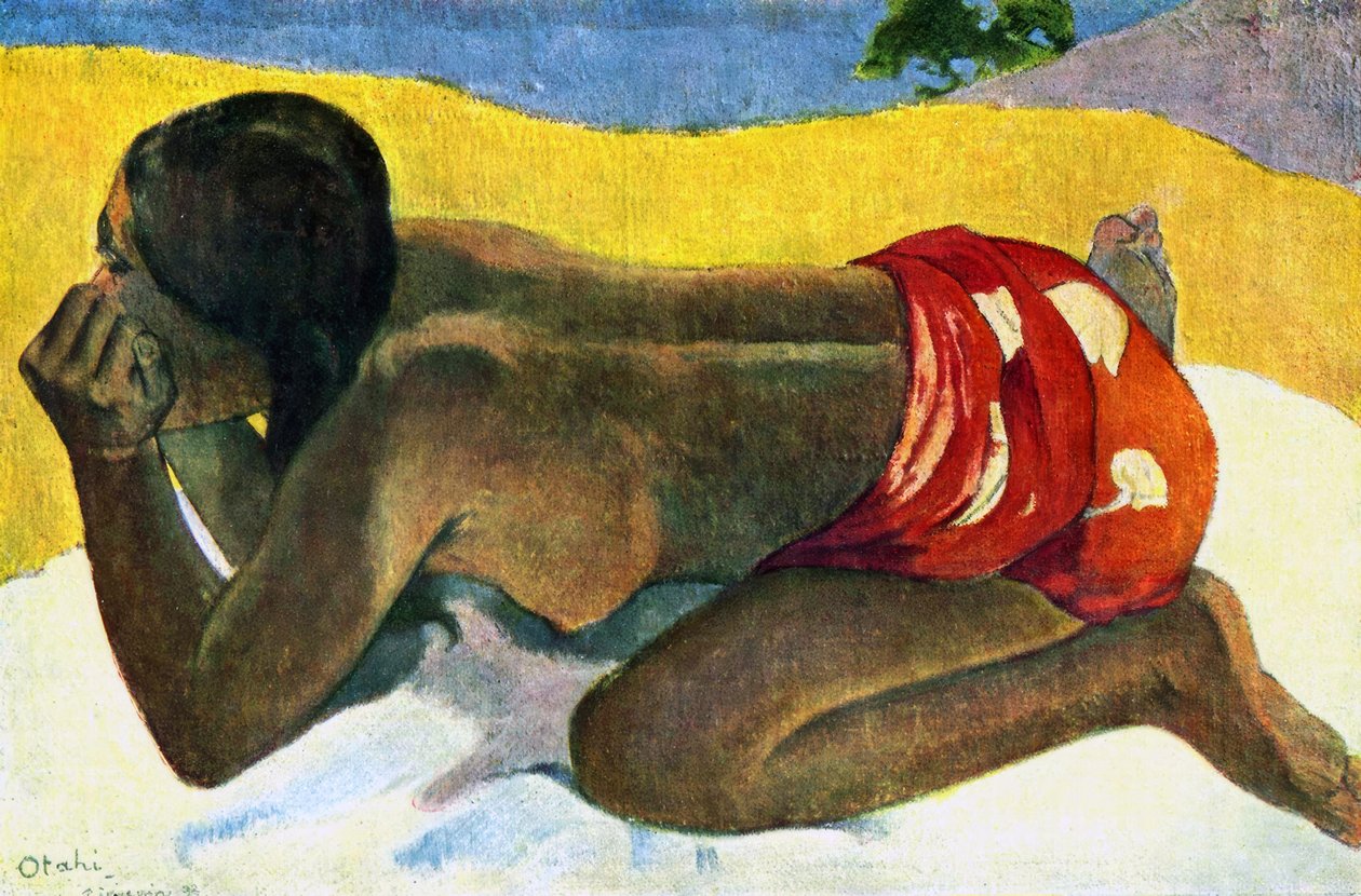 Tahiti: Otaki (alene), Paul Gauguin (1893) av Paul Gauguin