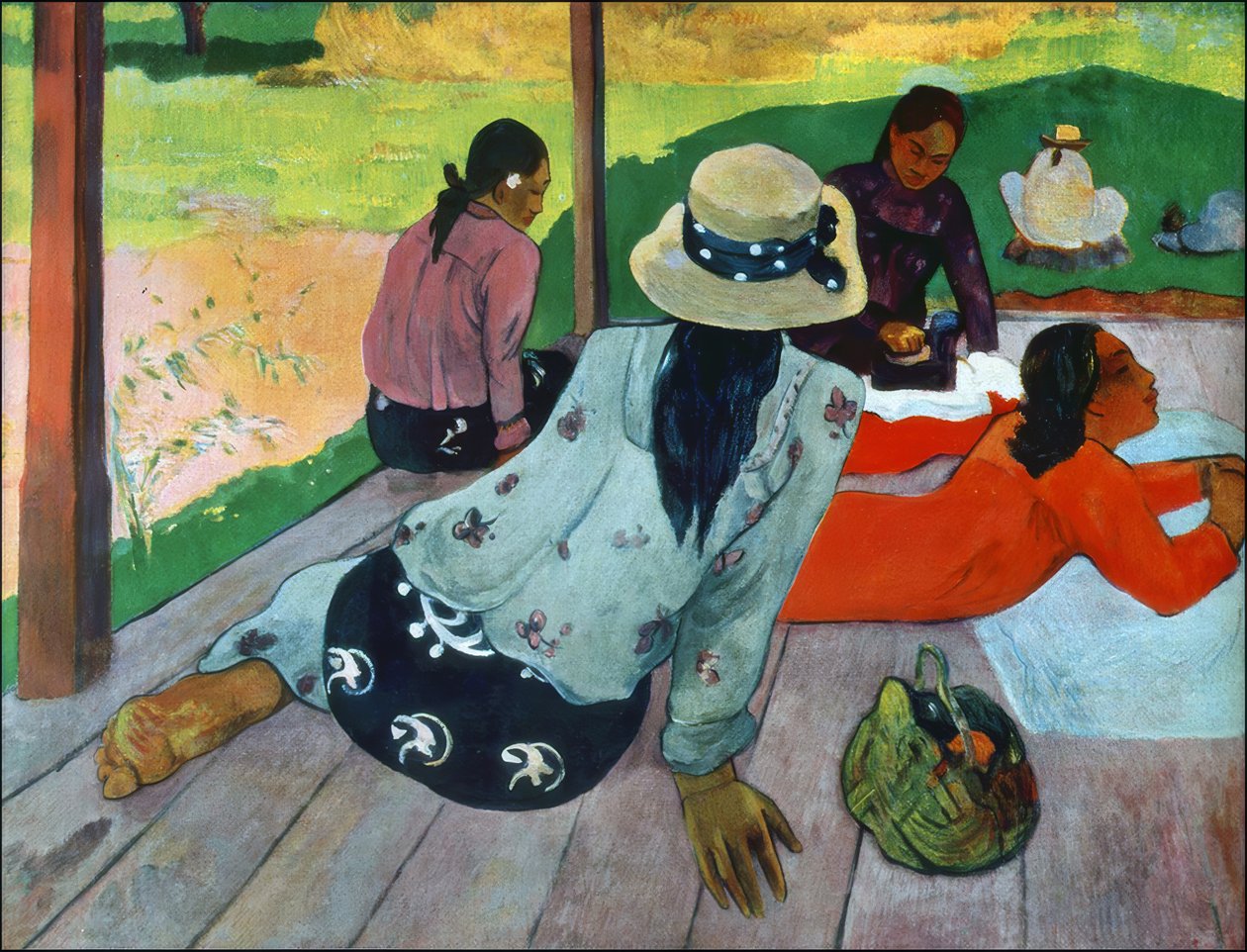 Tahiti: Siesta, Paul Gauguin (ca. 1893) av Paul Gauguin