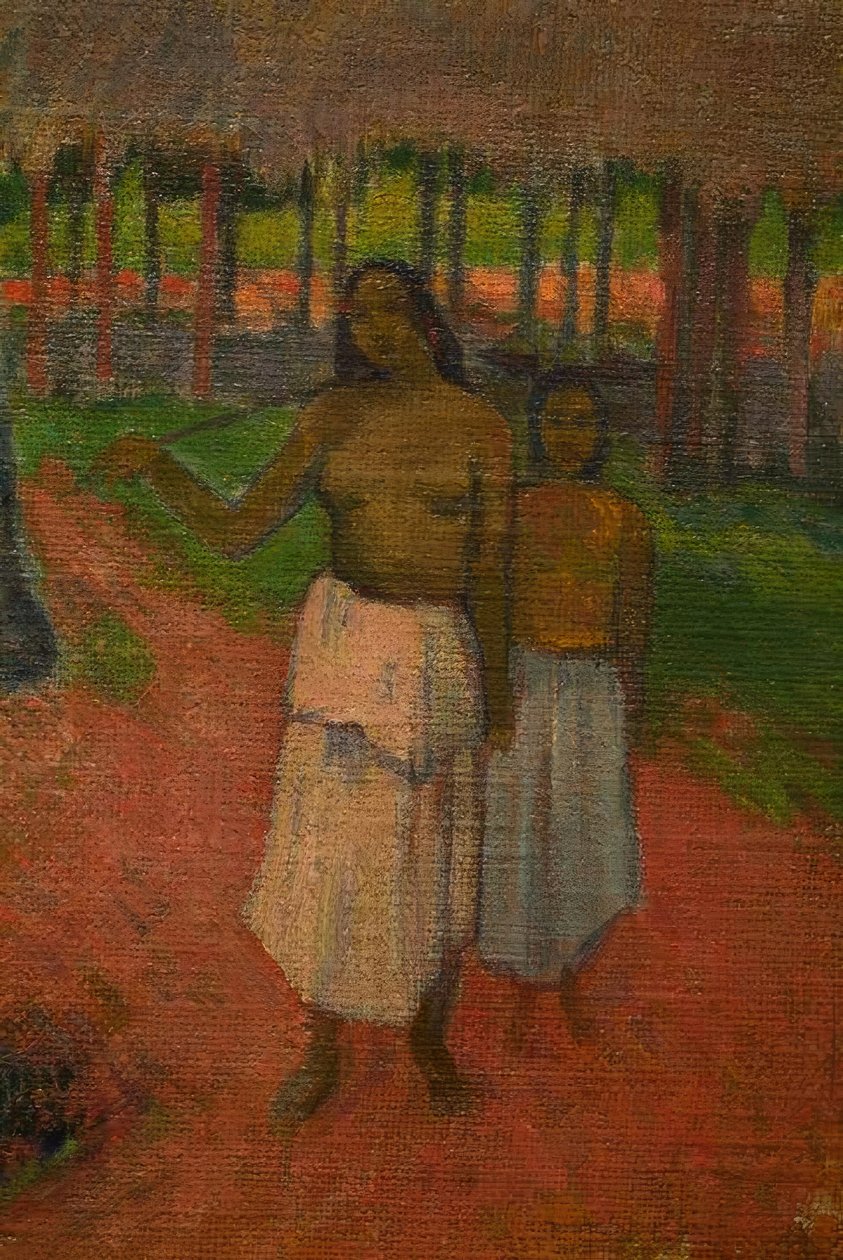 Tahitisk idyll av Paul Gauguin