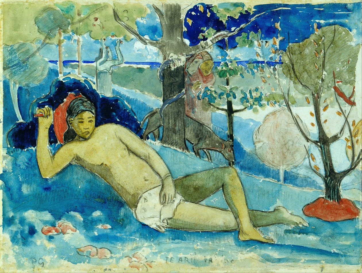 Te arii vahine (The Queen of Beauty or The Noble Queen) av Paul Gauguin