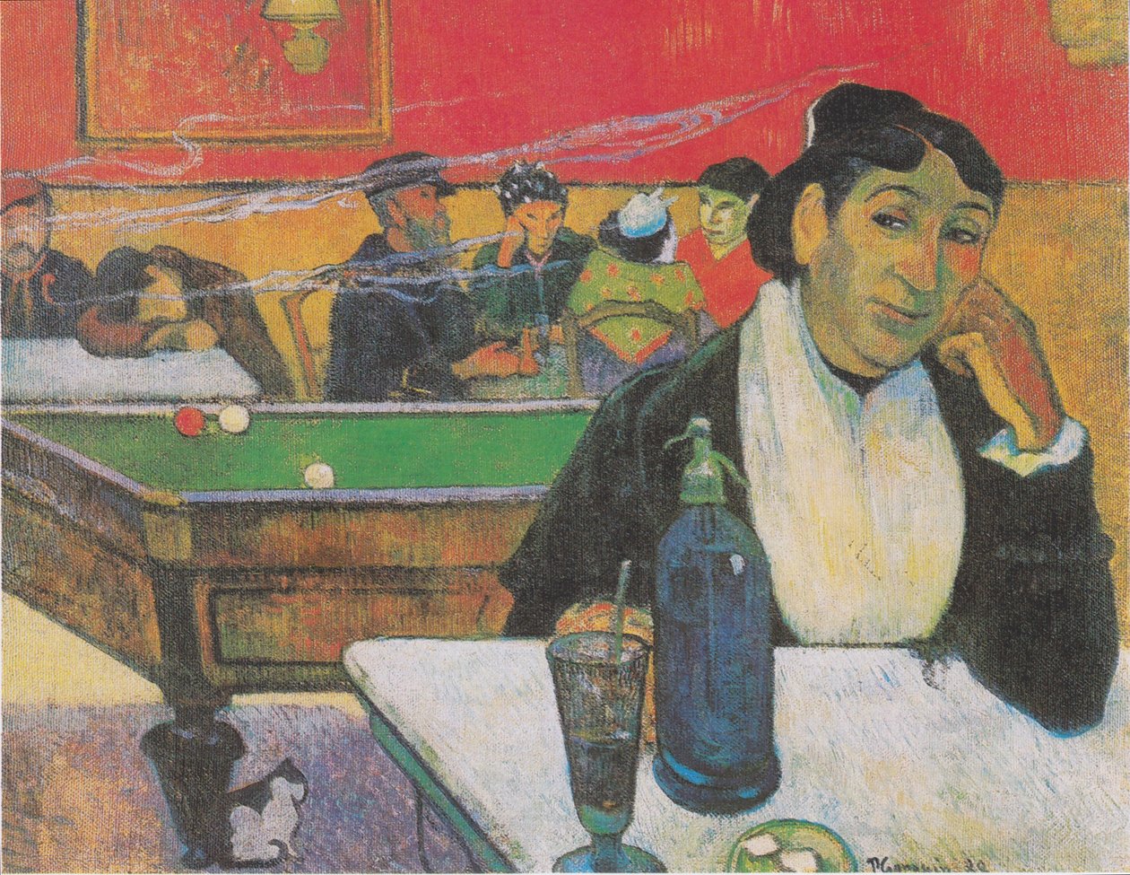 Nattkafeen av Paul Gauguin