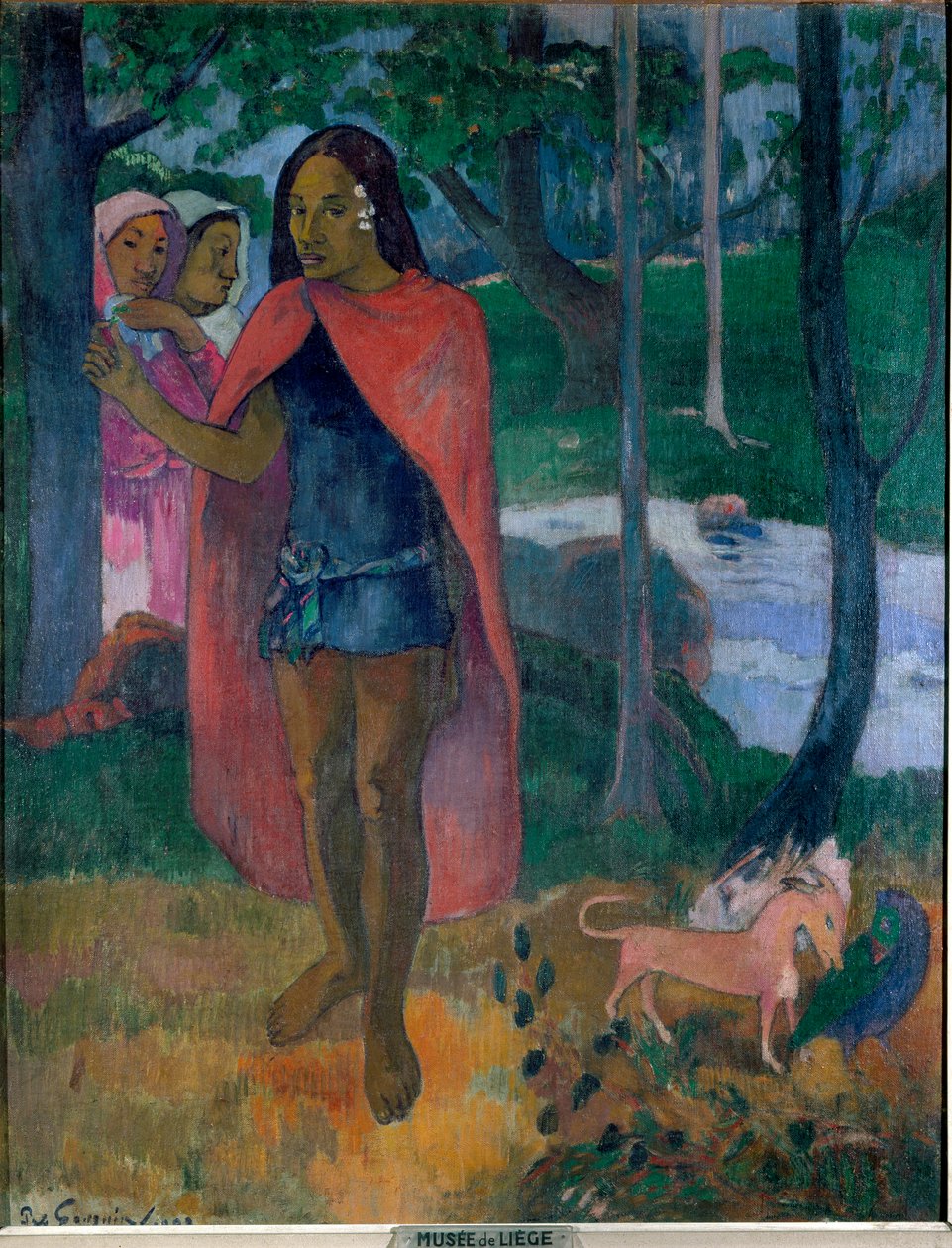 The Sorcerer of Hiva Oa, 1902 av Paul Gauguin