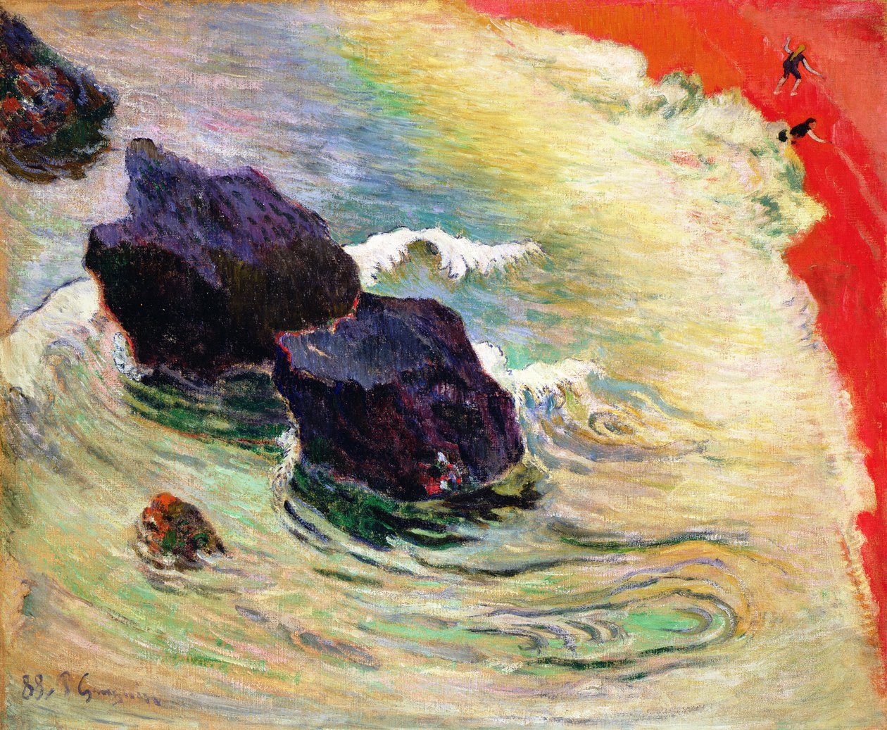 Bølgen av Paul Gauguin